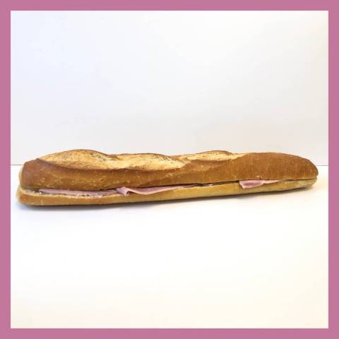 Jambon beurre baguette moule